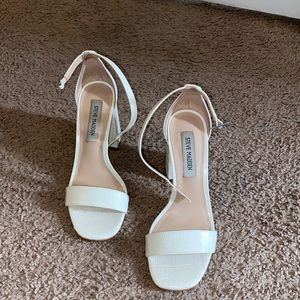 Steve Madden open toe heels!